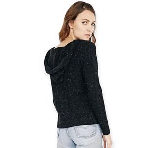 For Love & Lemons | XS | Knitz Hibernate Speckled Wool Blend Hoodie Sweater